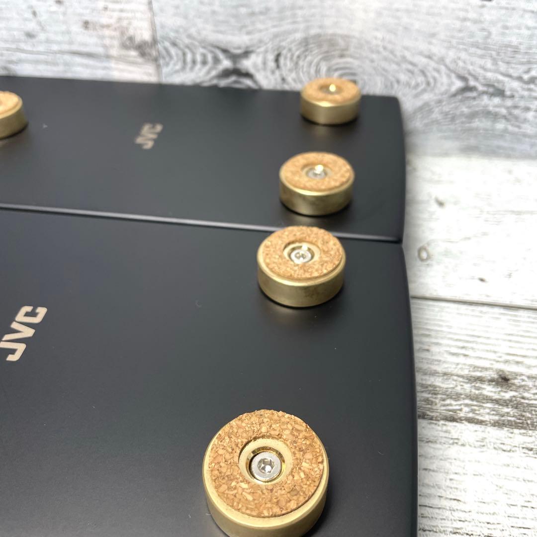 【美品】JVC スピーカースタンド 2本1組 LS-EXA3