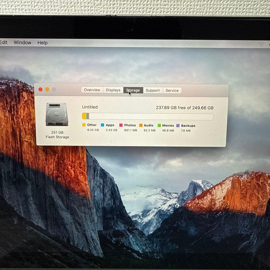 A1534 シルバー MacBook M3 8GB