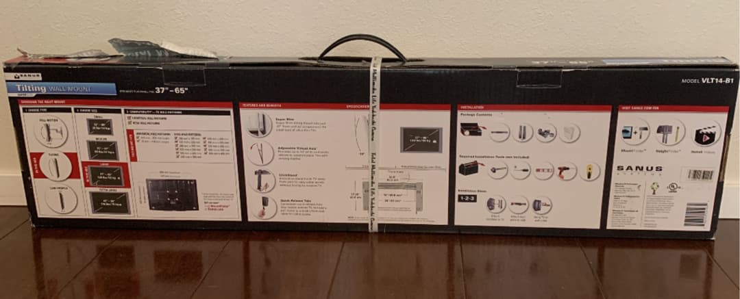 未使用未開封　SANUS Tilting VLT14-B1 テレビスタンド