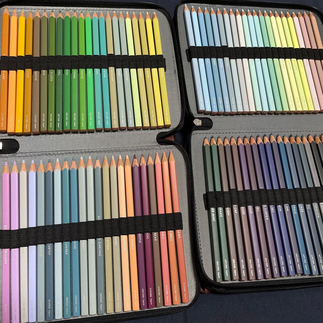 フェリシモ　500色　色鉛筆