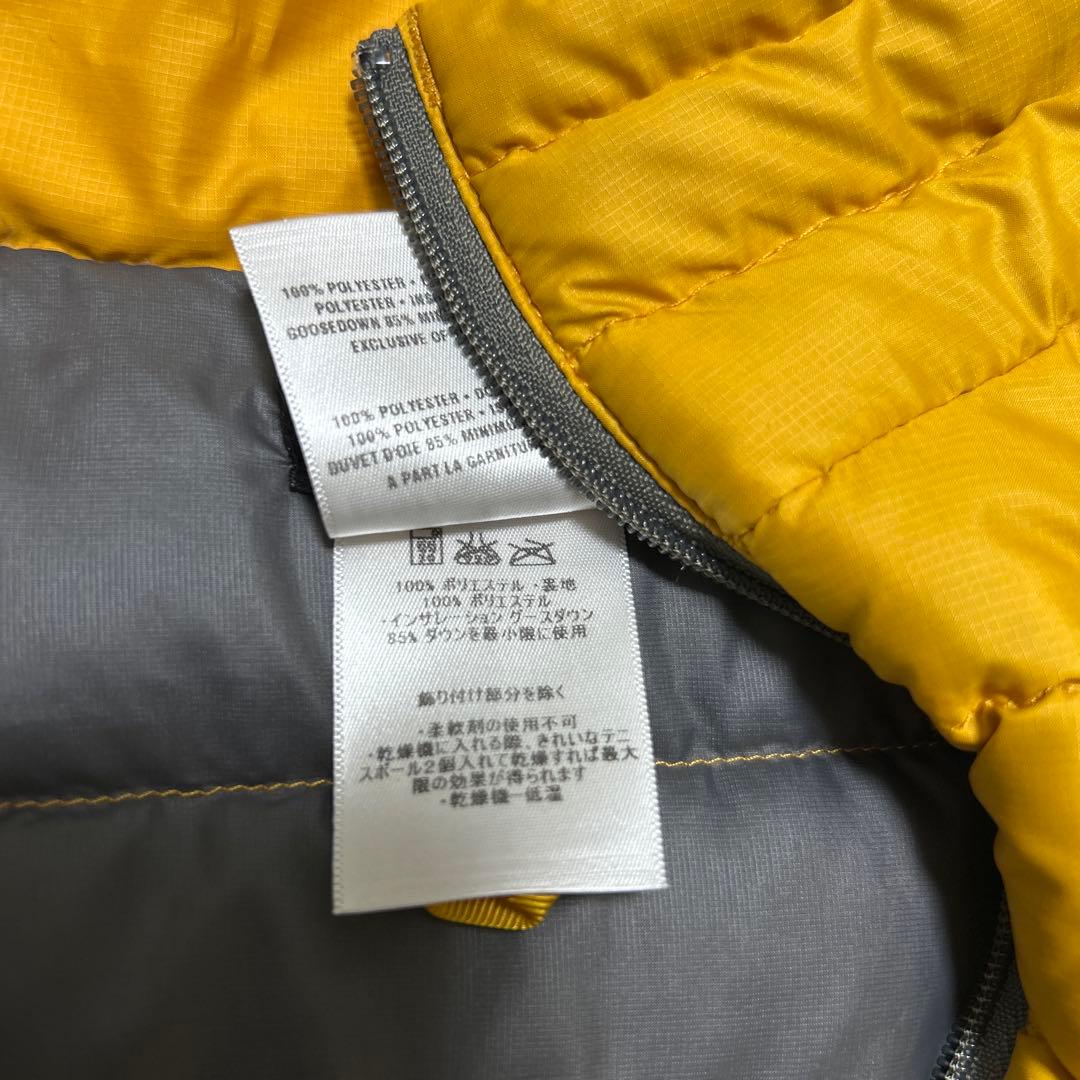 Patagoniaパタゴニア　ダウンセーター　ダウンジャケット　L イエロー