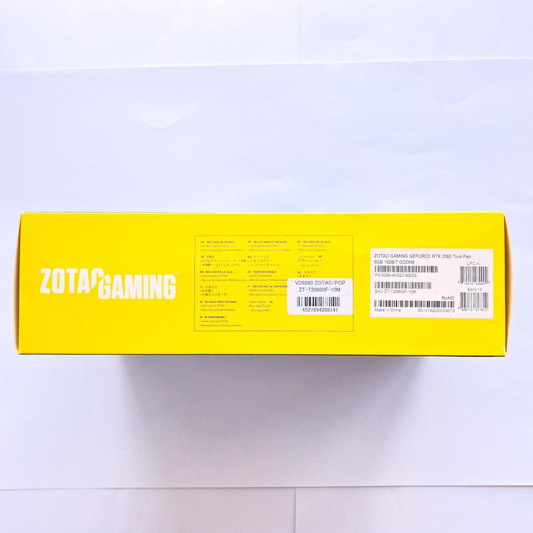 グラフィックボード・グラボ・ビデオカード ZOTAC GAMING GeForce RTX 2060 Twin Fan