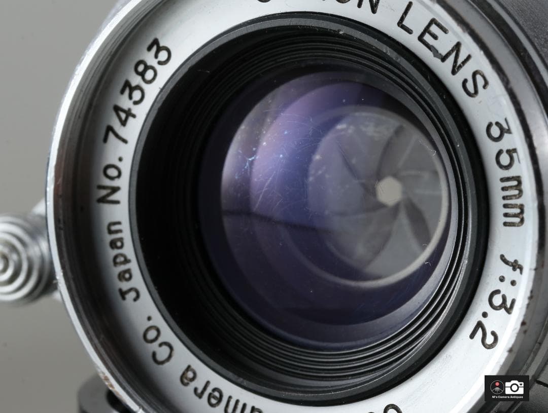 希少Canon 35mm F/3.2 ライカＬ３９レンズ整備済