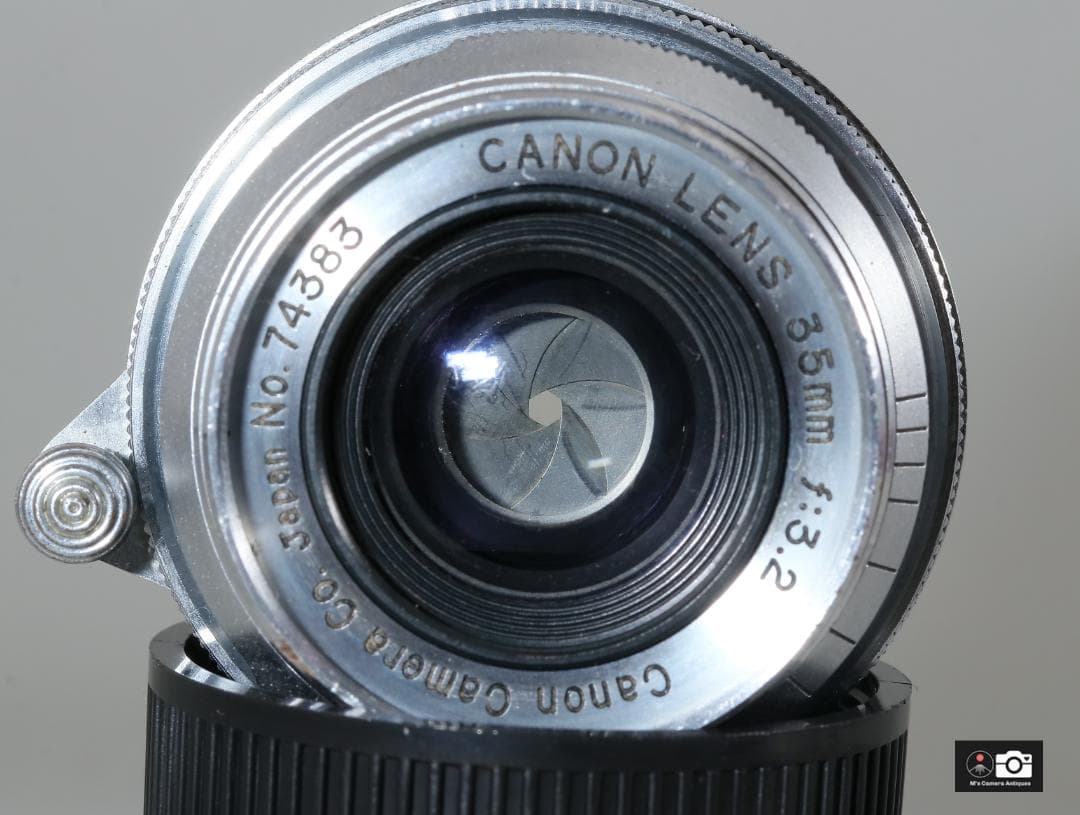 希少Canon 35mm F/3.2 ライカＬ３９レンズ整備済