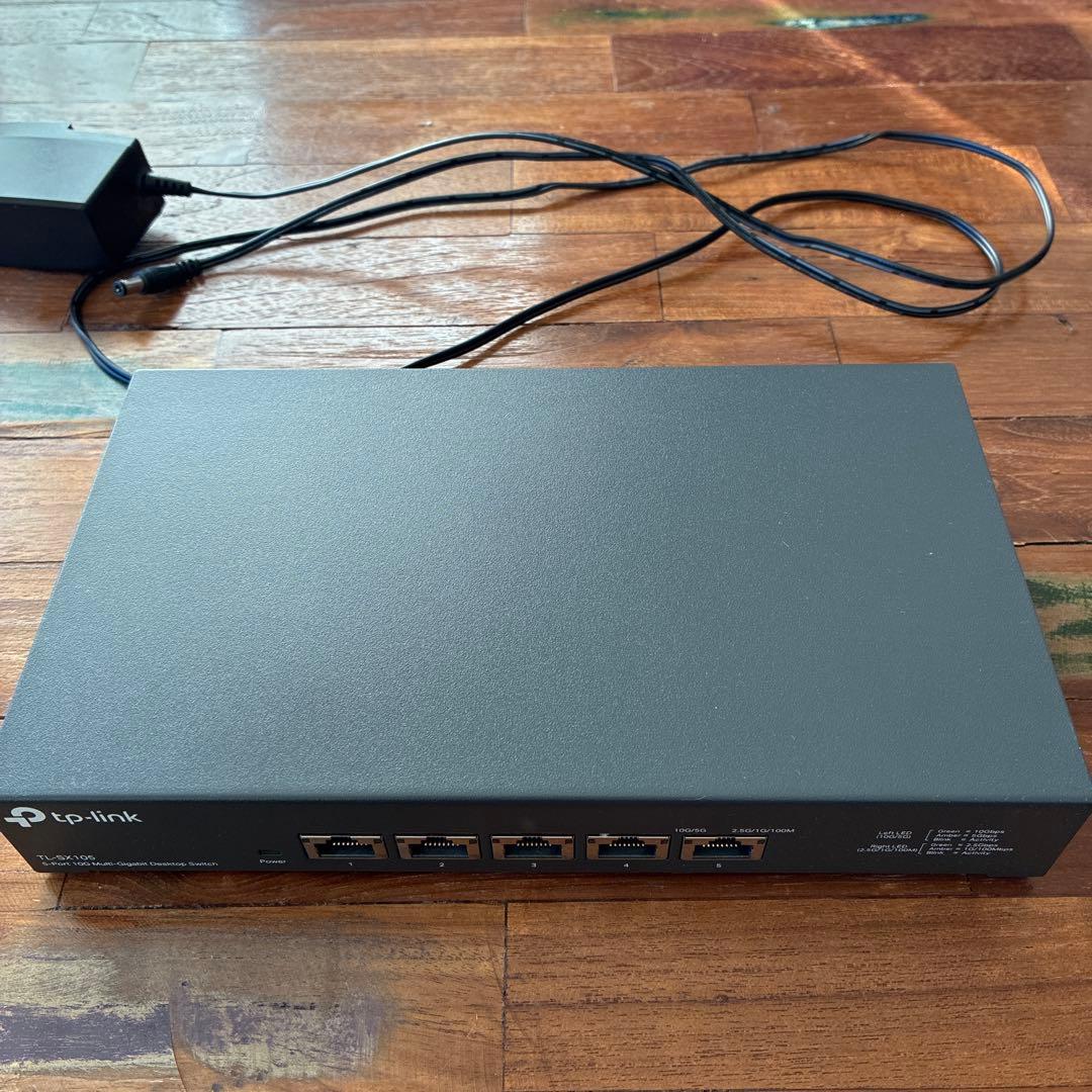 TP-Link TL-SX105 5ポート 全ポート10G対応