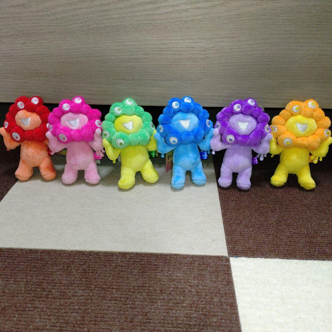 【新品未使用】推しカラーミャクミャク6体