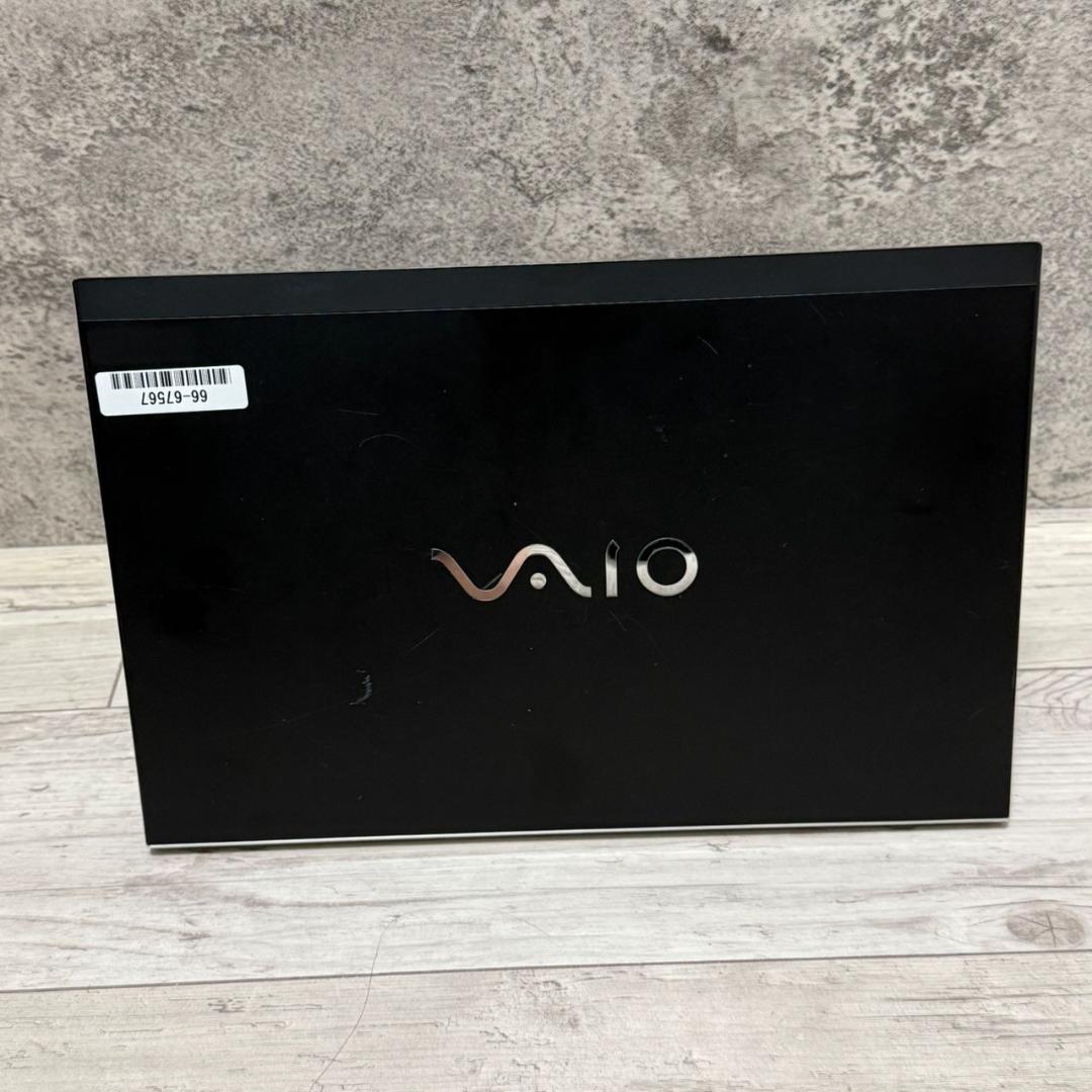 ノートパソコン◆Office付き◆黒◆VAIO◆設定済み◆10世代