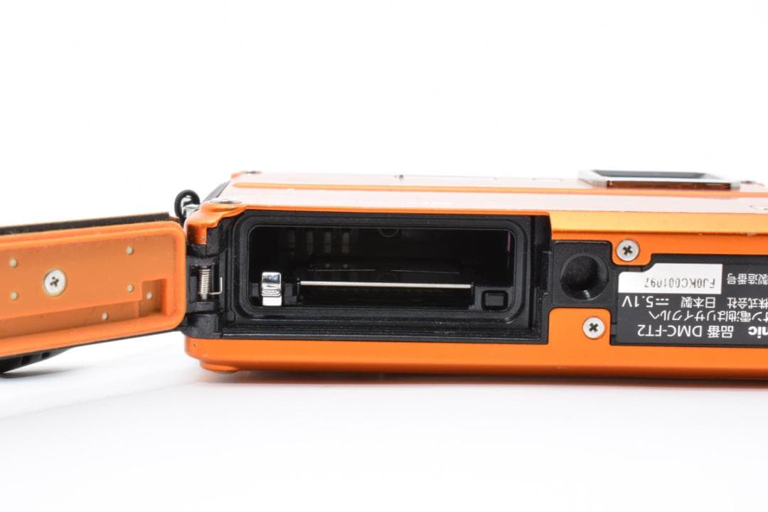 【美品】Panasonic LUMIX DMC-FT2 オレンジ　動作確認済