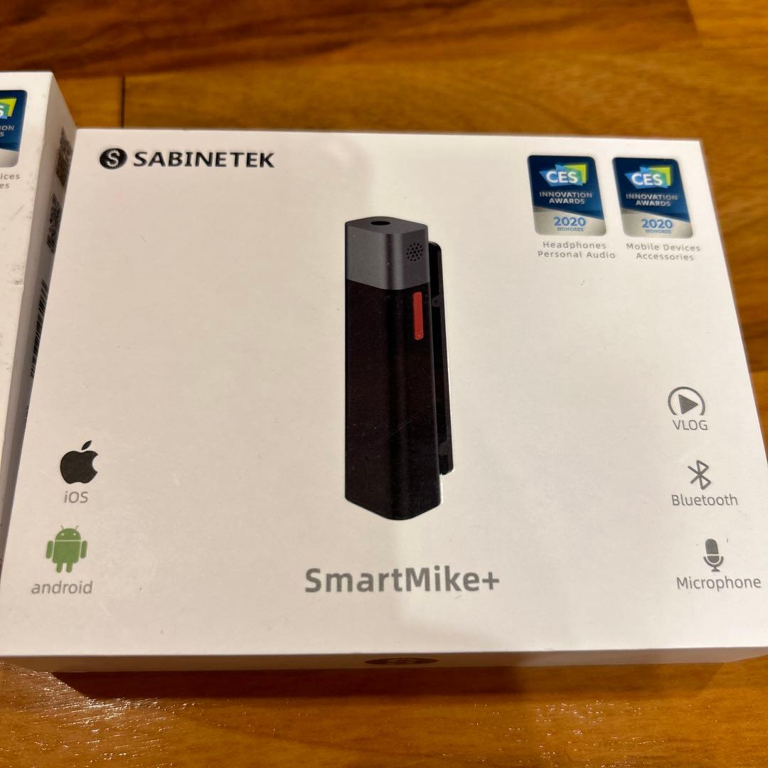 SABINETEK Smart mike + 2個と単一方向マイク1個セット