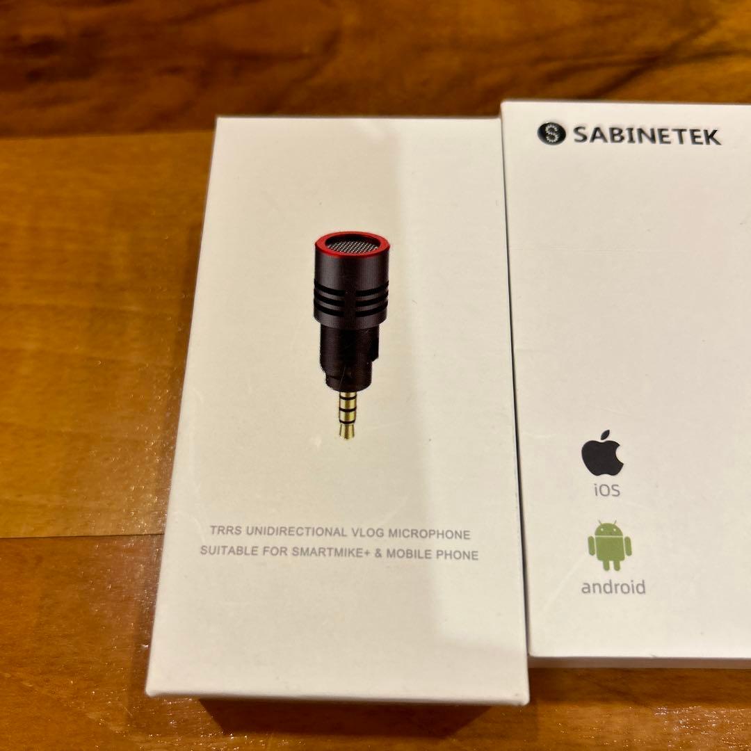 SABINETEK Smart mike + 2個と単一方向マイク1個セット