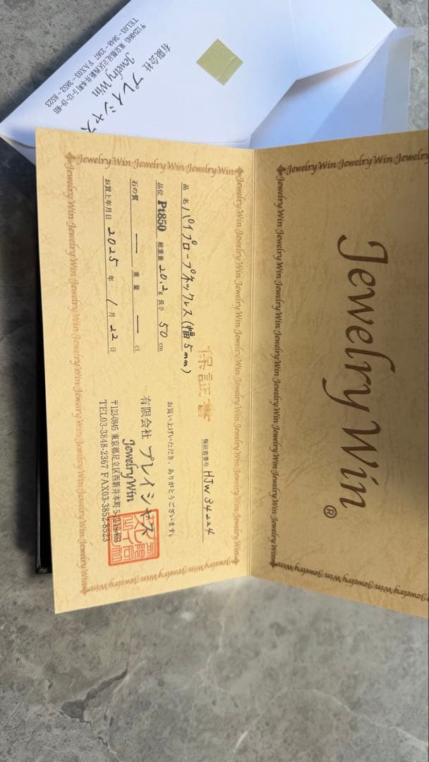 jewelryWin パイプロープ プラチナネックレス 最終値下げ