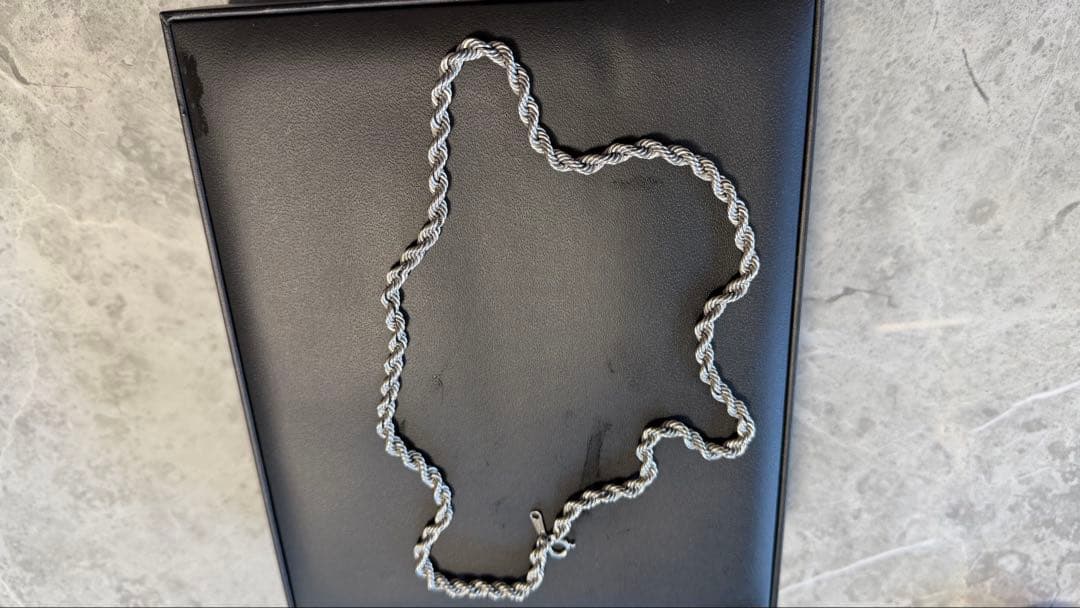 jewelryWin パイプロープ プラチナネックレス 最終値下げ