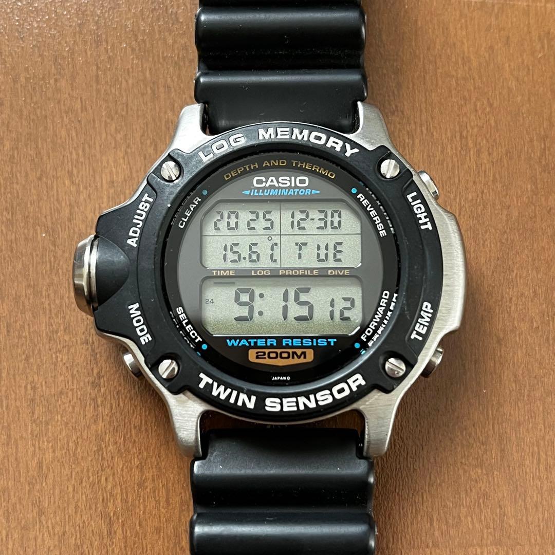 【美品】カシオ 潜水王 DEP-610 ログメモリー