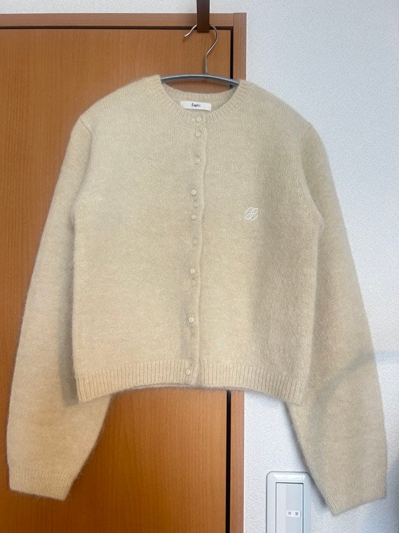 【STORE限定】eaphi ALPACA MOHAIR CARDIGAN