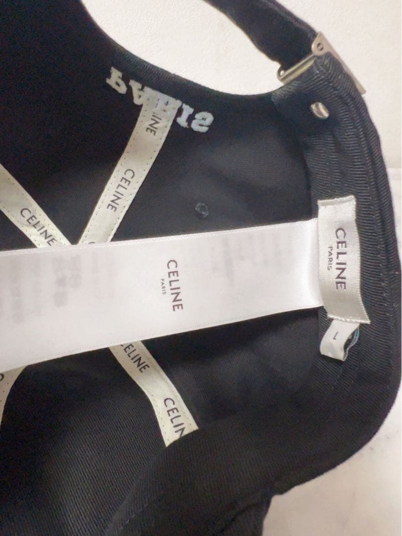 新品未使用　CELINE トリオンフ キャップ / コットンツイルギャバジン