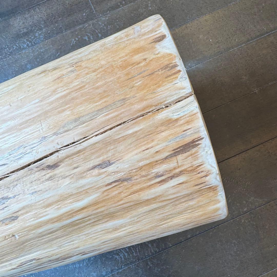 ★H151★天然ヒノキ★丸太★切り株★ちゃぶ台★テーブル★飾り台★スツール