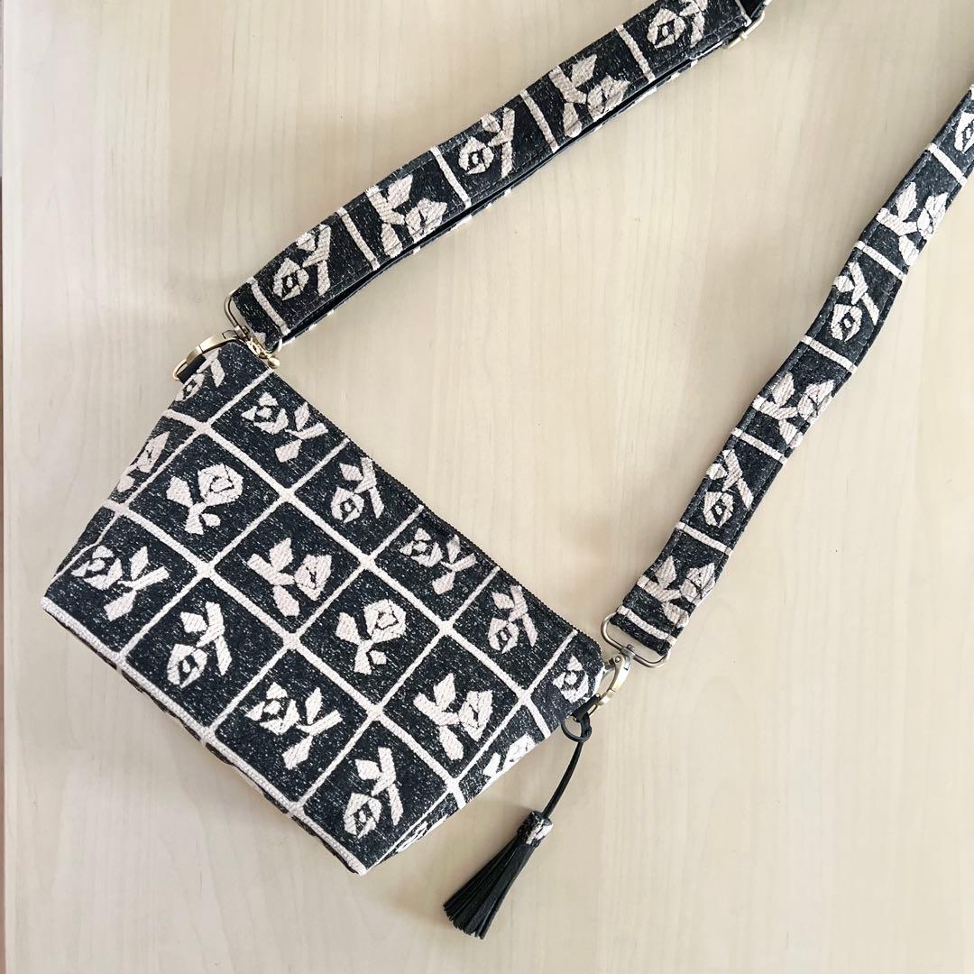 ミナペルホネン Lulu small beigeショルダーバッグ&ストラップ