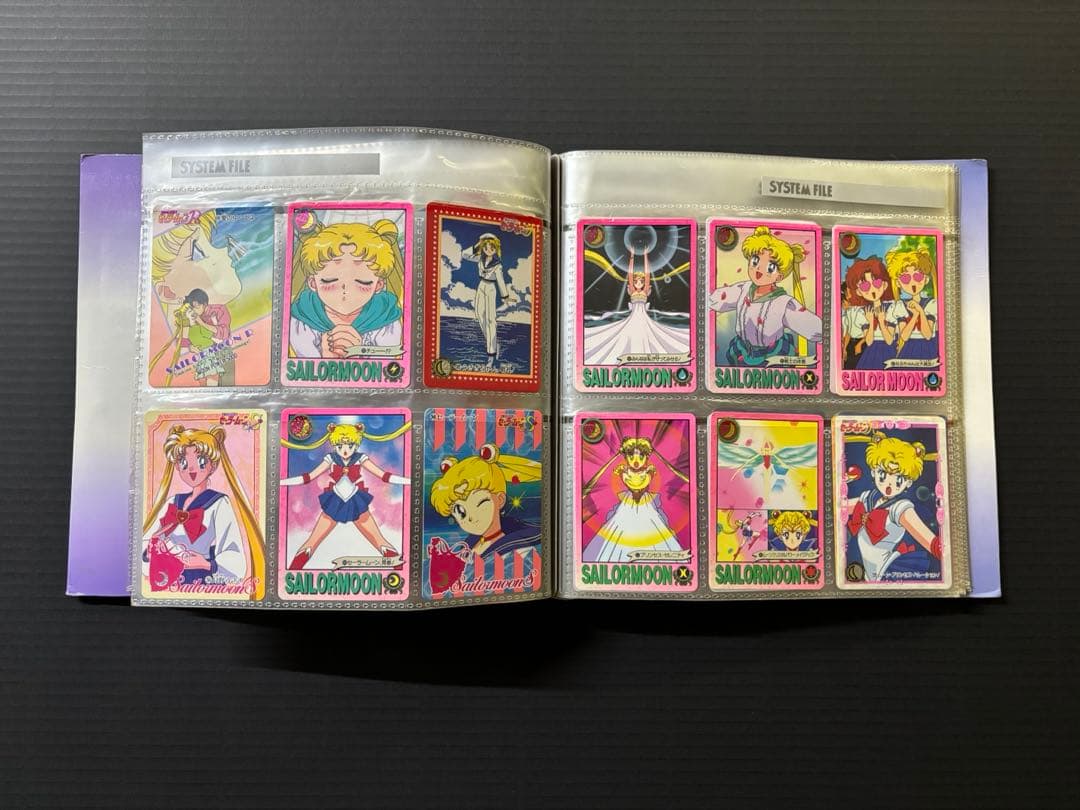 【最終値下げ】セーラームーン S・R カードダス 176枚セット 専用バインダー