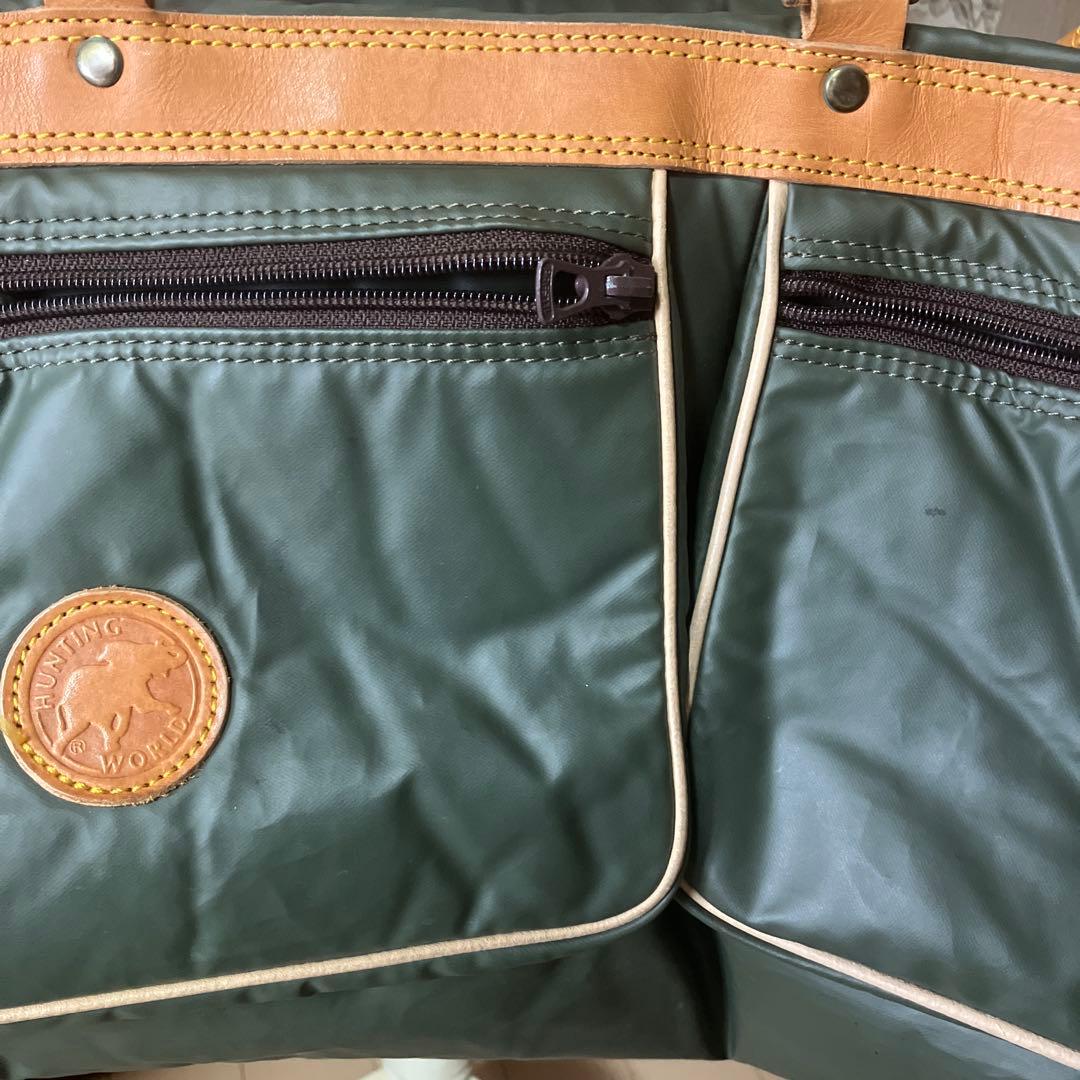 ハンティングワールド　ボストンバッグ　旅行バッグ