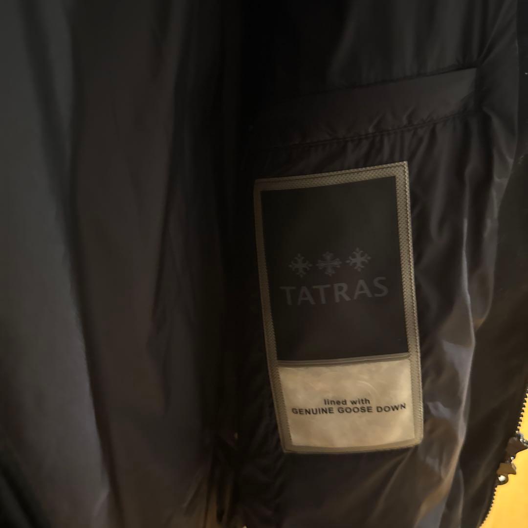 TATRAS ブラックダウンジャケット 即日発送