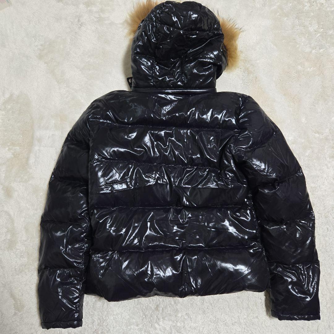 00s ハウス オブ ブルース リアルファー y2k ダウンジャケット 光沢
