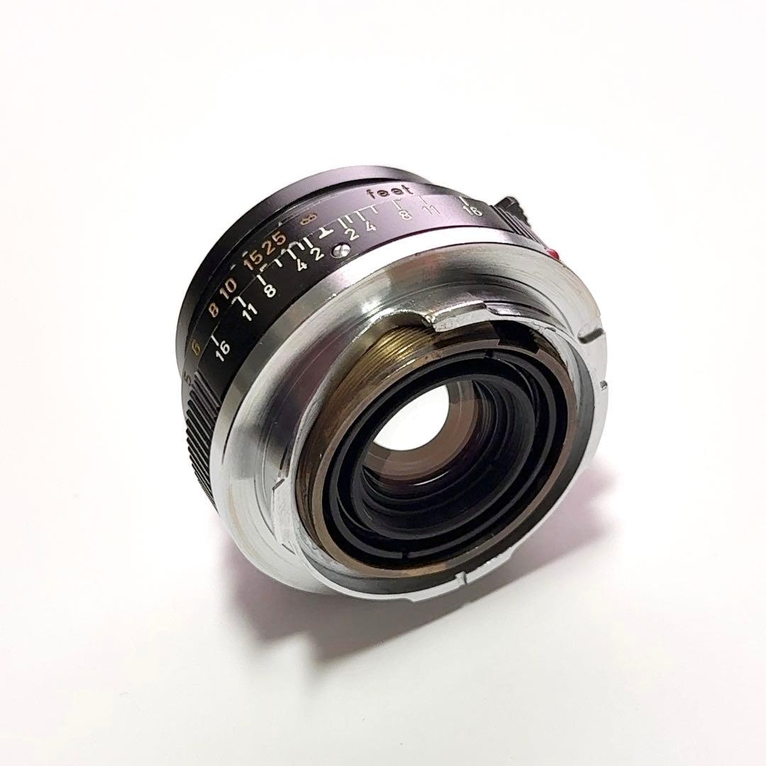 【希少】ツノ付き ズミクロン35mm F2【６枚玉】ドイツ製12504フード付き