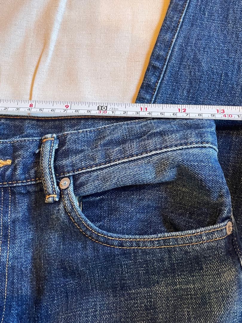 美品　アーツ&サイエンス　ストレートデニム ブルー