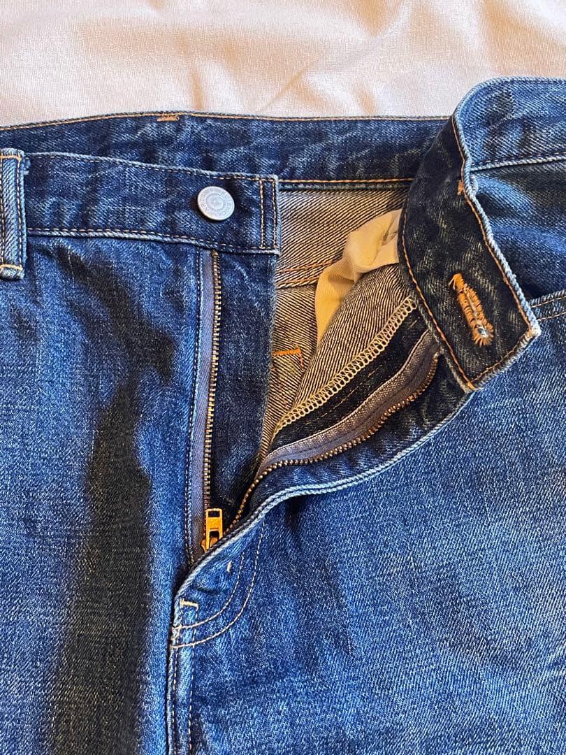 美品　アーツ&サイエンス　ストレートデニム ブルー