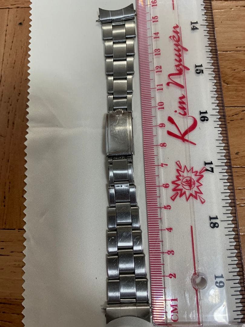 ロレックス 純正ブレス ステンレス シルバーカラー20mm用 メンズ/レディース