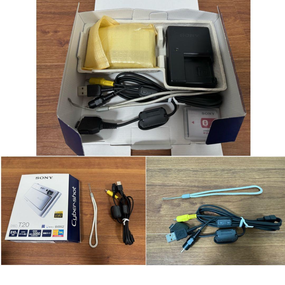 【美品】SONY デジカメCyber-Shot DSC-T20 生産終了品