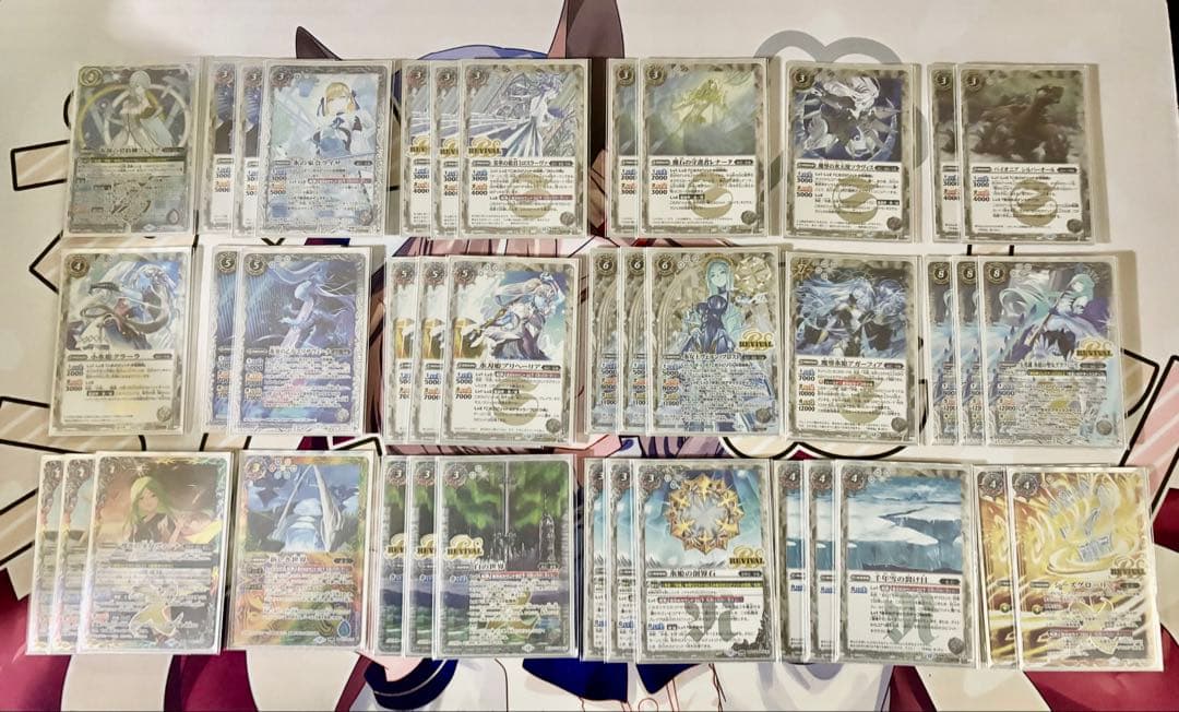 バトスピ　氷姫デッキ+パーツ