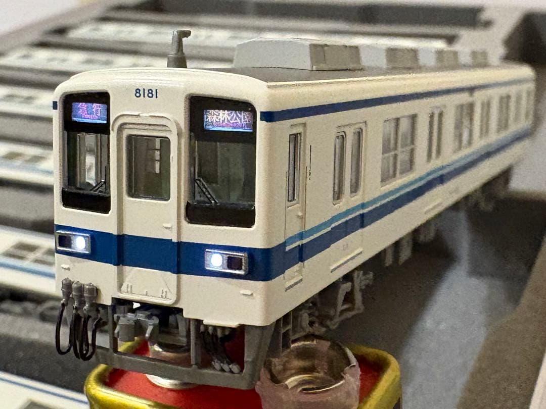 東武8000系　8両編成　KATO (貫通扉増設車に組み替え済)