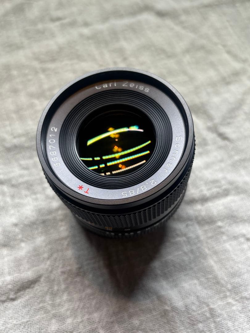 Carl Zeiss sonnar 85mm f/2.8 単焦点レンズ