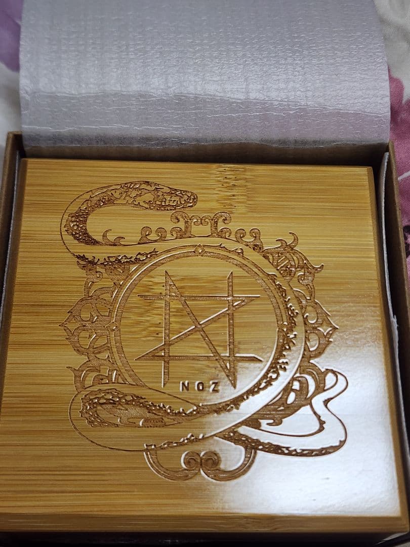 NOZ　天然木クォーツモデル　ルビー×エボニー36mm