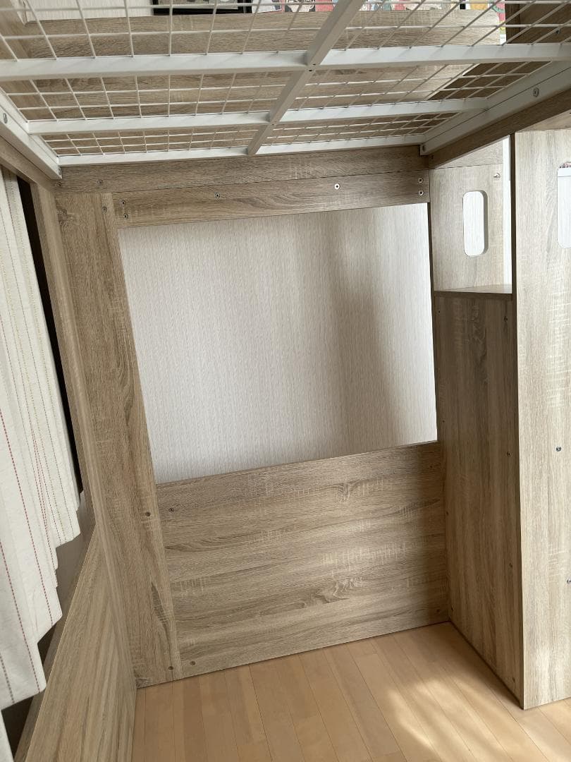 【北海道内引取限定】ネルコンシェルジュ 木製ロフトベッド