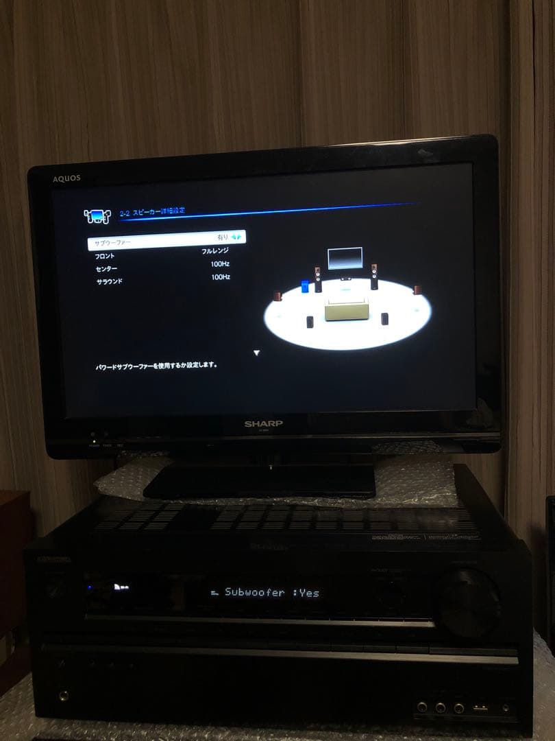 実働品7.1chTX-NR626Wi-Fi&Bluetooth内蔵／ハイレゾ対応