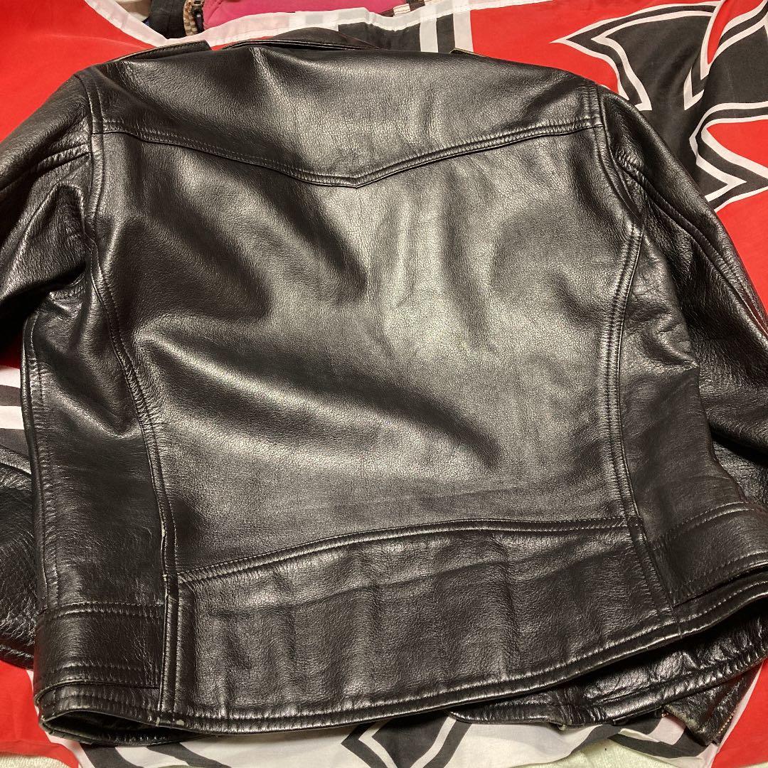 熱*夜様 KUSHITANI70's 超〜極上‼️本革Wライダーs JKT ¥2