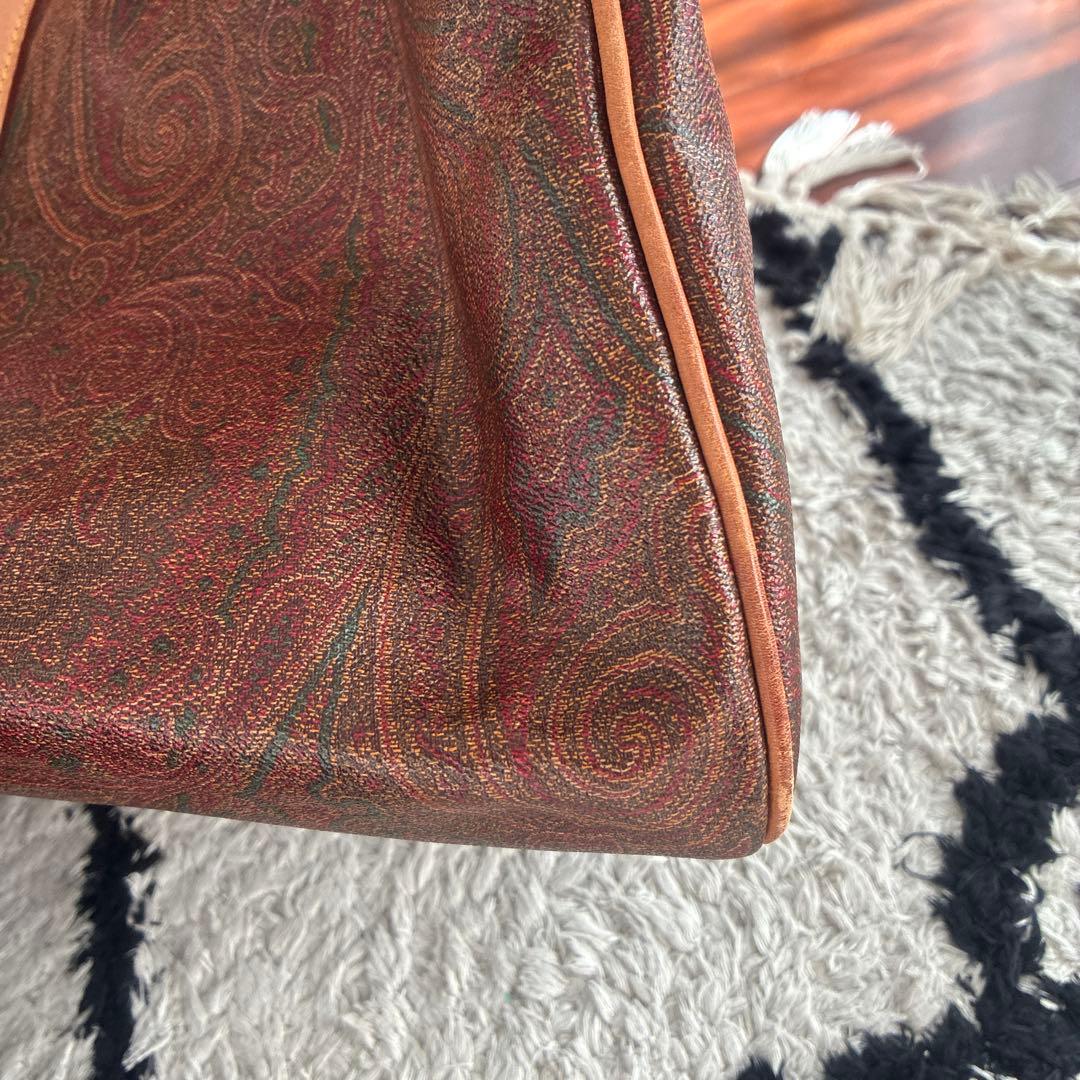 エトロ　ボストンバッグ ペイズリー柄 旅行バッグ　大容量