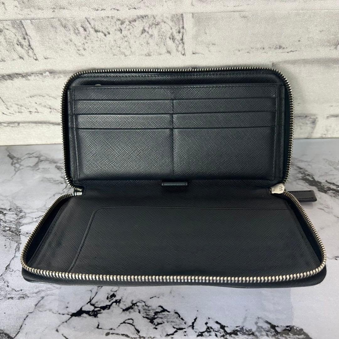 PRADA 2ML188長財布 オーガナイザー サフィアーノ 箱 Gカードあり