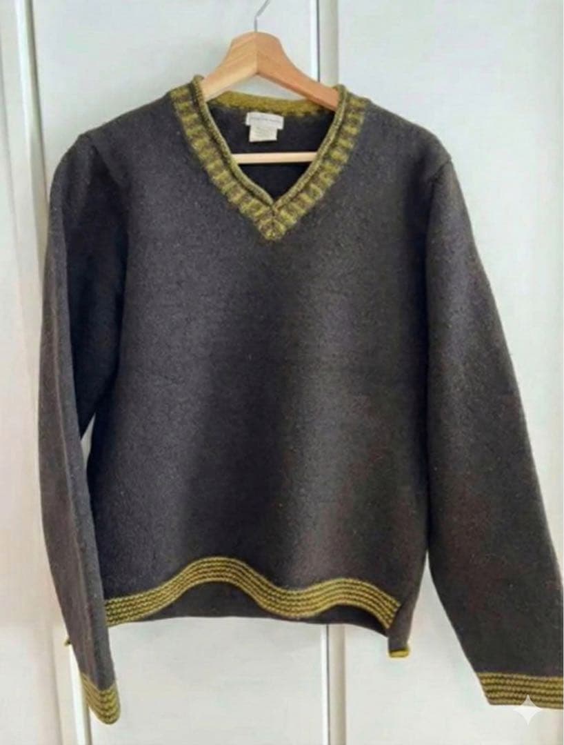 ライカ期 Archive Dries Van Noten V Neck Knit