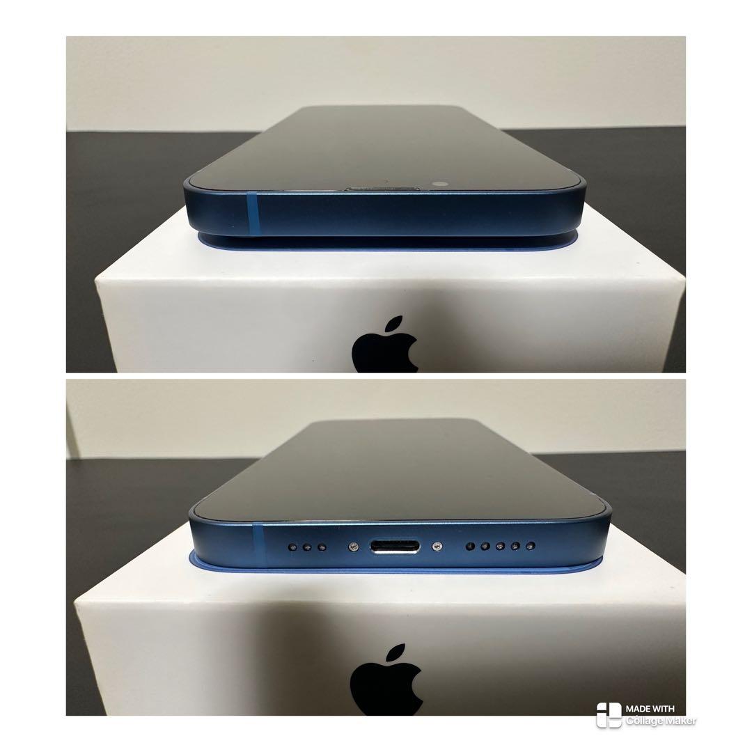 iPhone 13美品128GB ( 電池100% ) ★ブルー ★