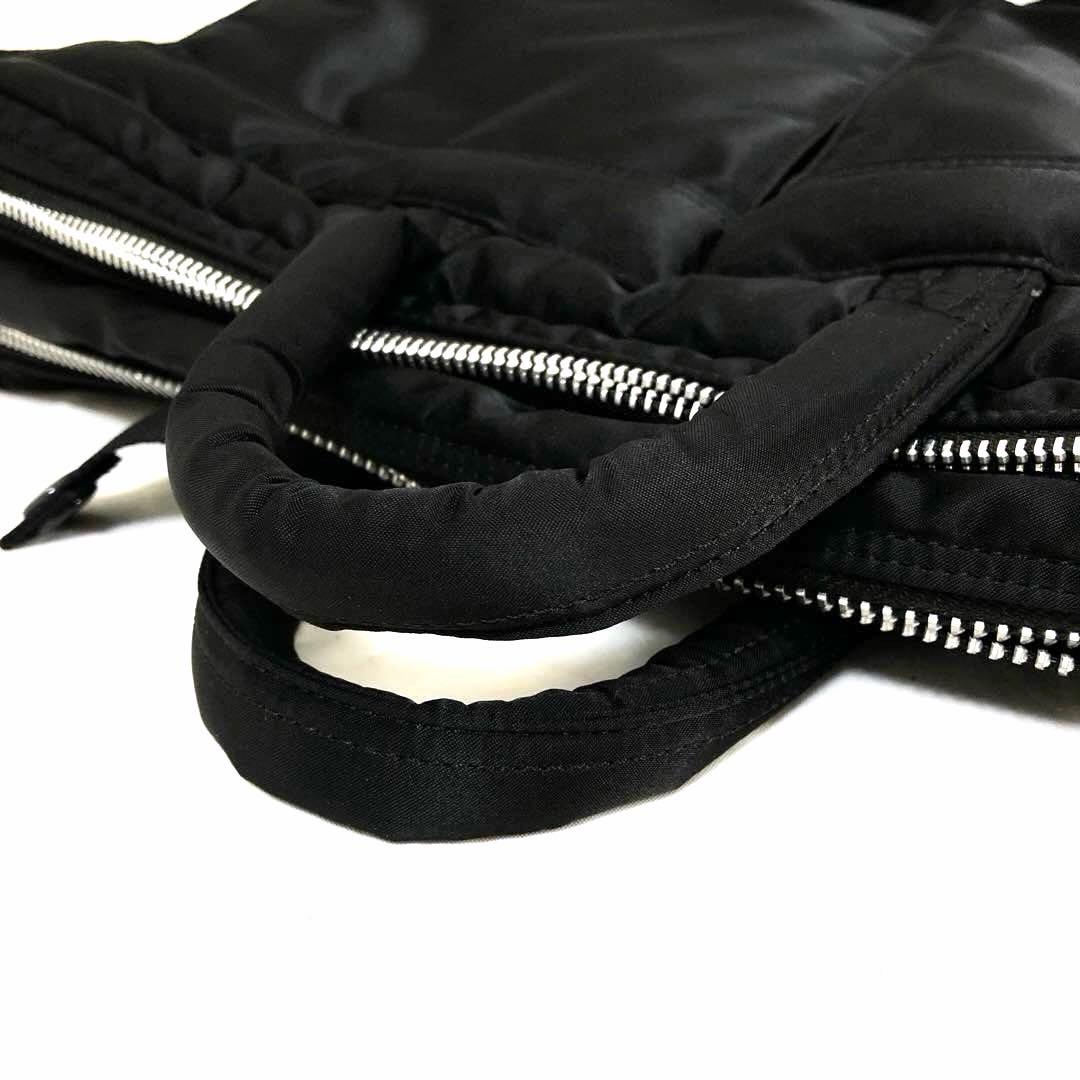 新品同様✨新型 ポータータンカー ビジネスバッグ3way 2層 A4可 ブラック