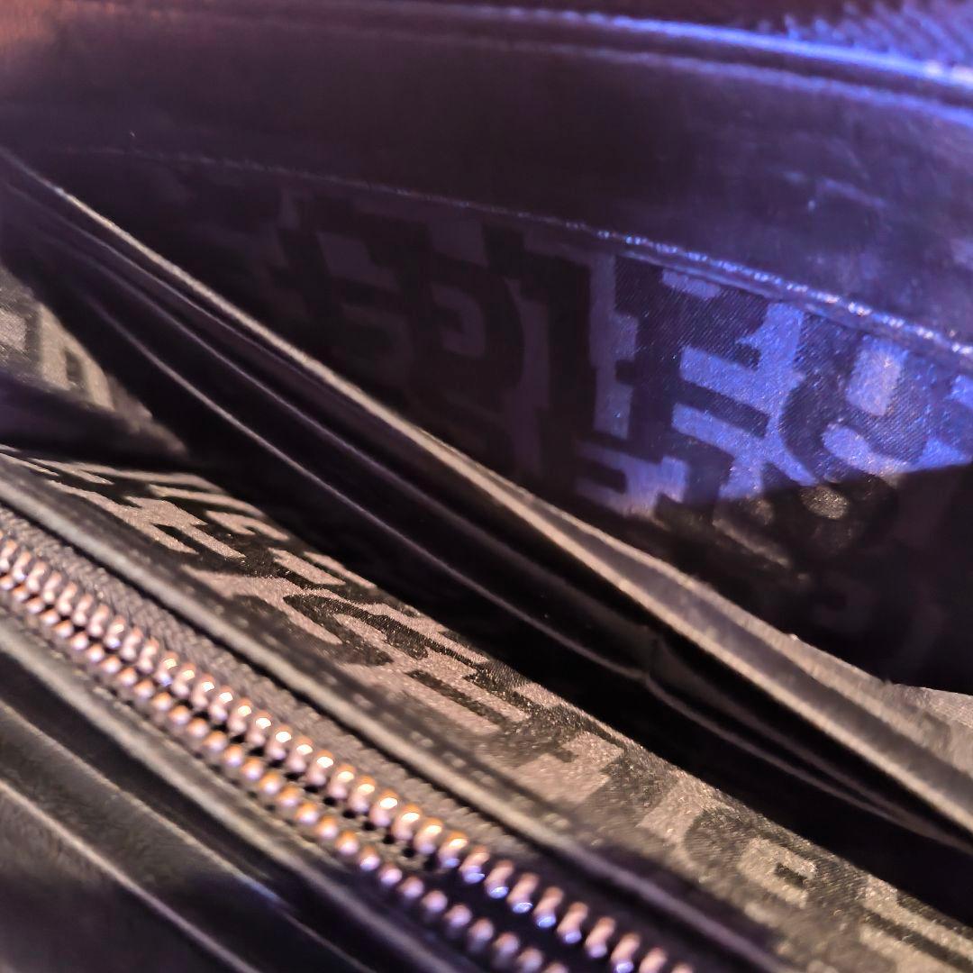 DIESEL　ディーゼル　レザー　エンボスロゴ　長財布