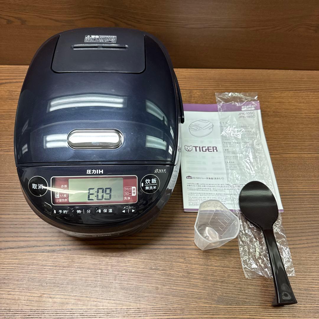 ジャンク品タイガー 炊きたて 炊飯器 JPK-10SC 炊き立て たきたて