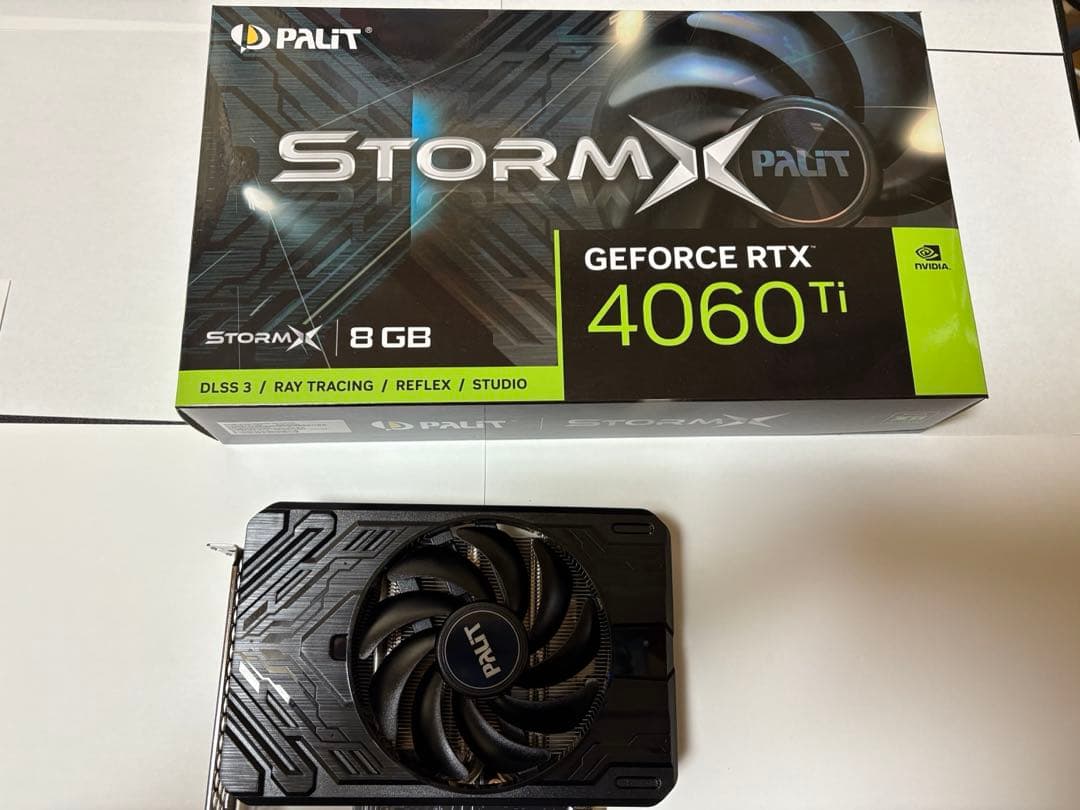 グラフィックボード・グラボ・ビデオカード Palit GeForce RTX4060Ti 8GB