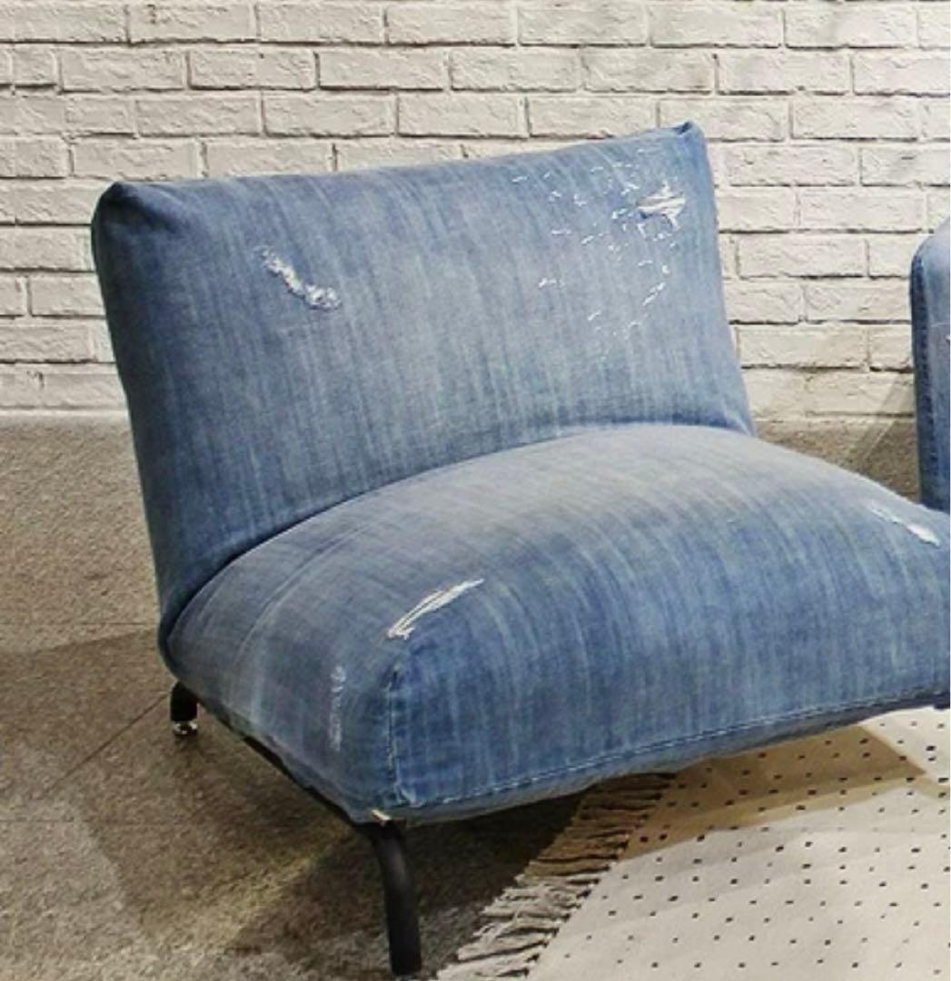 makiジャーナルスタンダードファニチャー　1人掛ソファー★カバー3つ付き