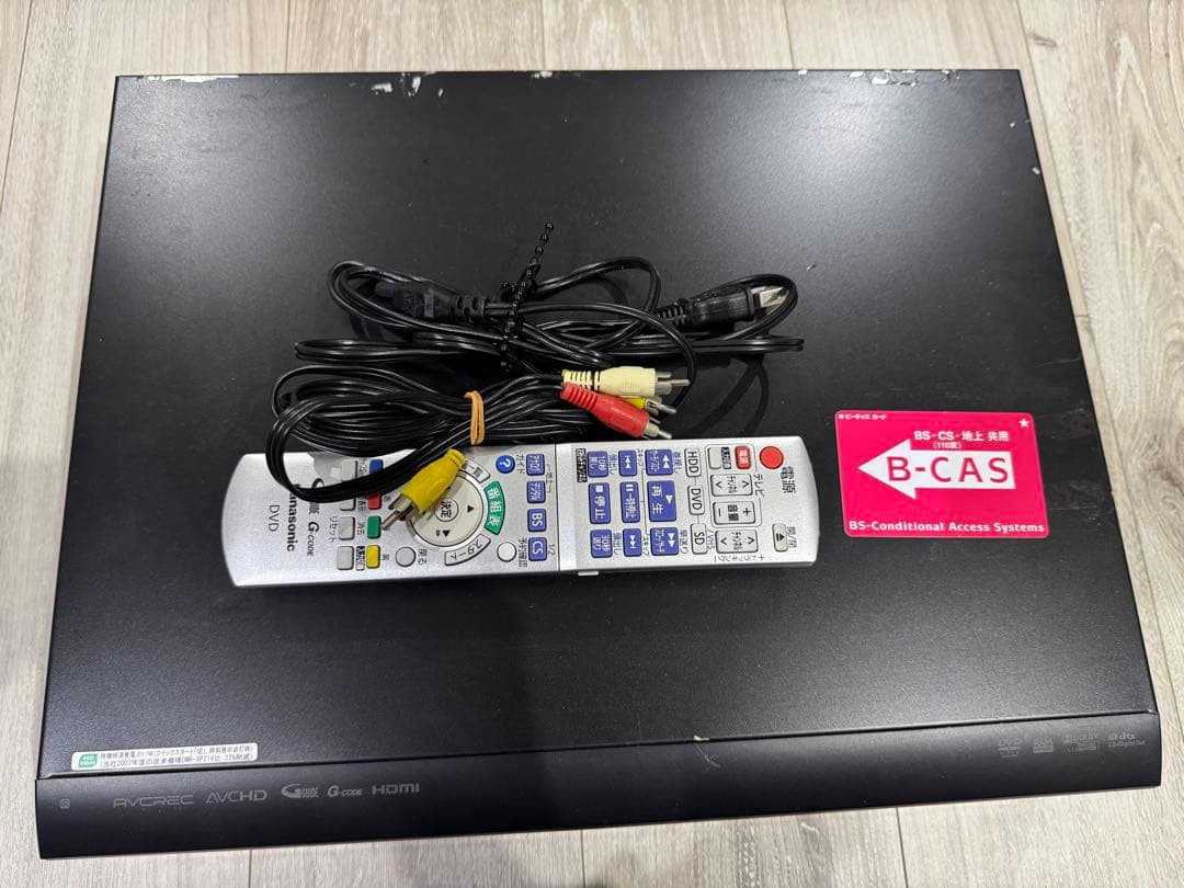 Panasonic DMR-XP25Vブルーレイプレーヤー