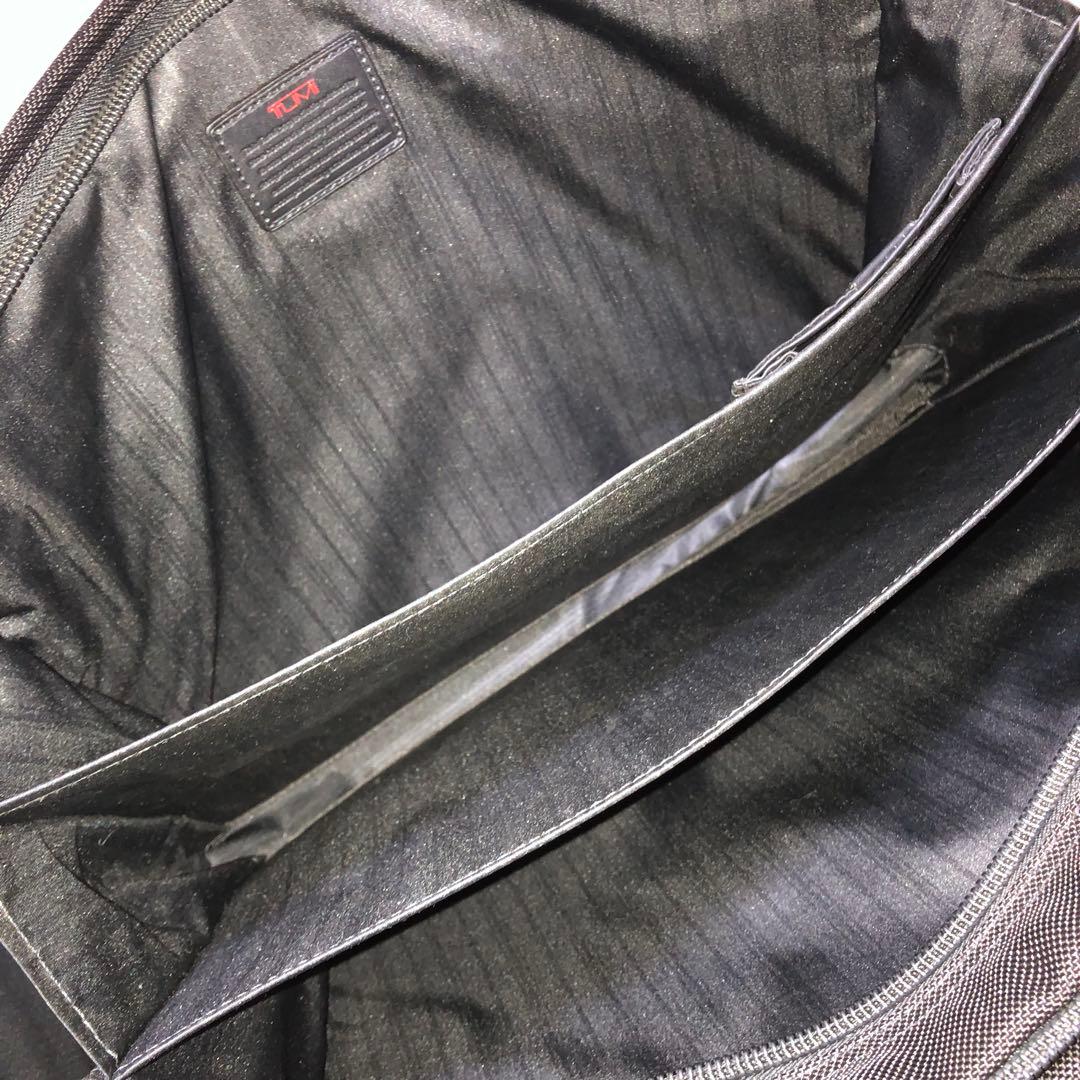 未使用級✨TUMI ビジネスバッグ 2way 2層 マチ拡張 26141DH 黒