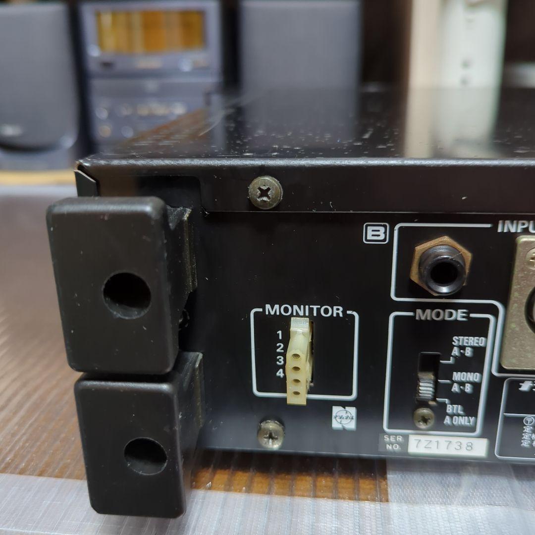 （希少 昭和レトロ商品）ナショナル 2チャンネルパワーアンプ WP-9110