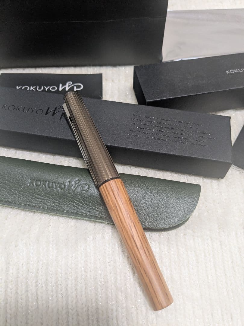 新品未使用品 ファインライター　KOKUYO WP 木軸